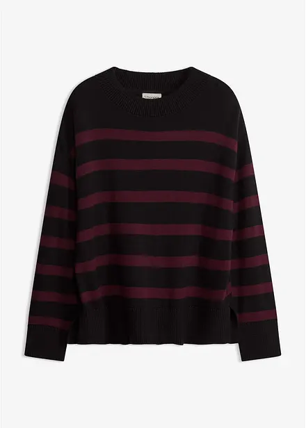 Maglione oversize in misto cotone