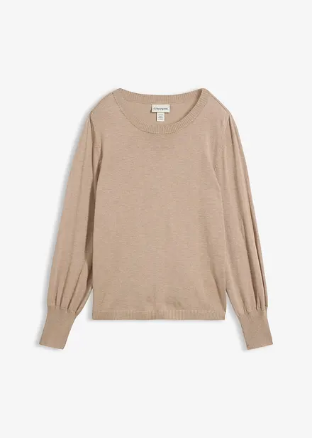 Maglione con maniche a palloncino
