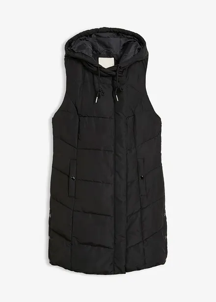 Gilet trapuntato in poliestere riciclato