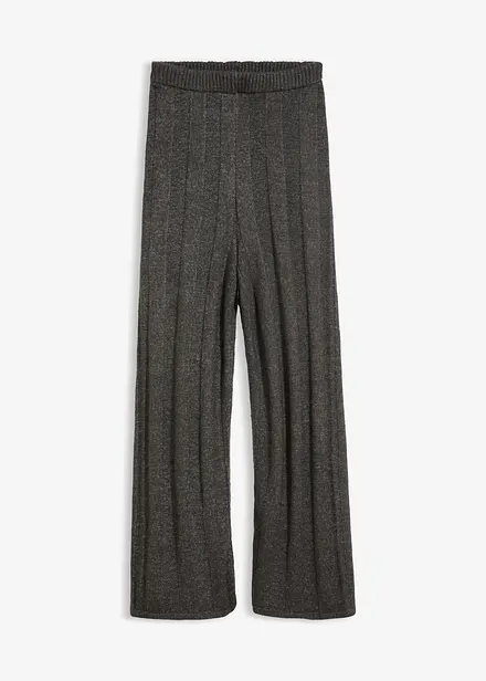 Pantaloni in maglia a coste