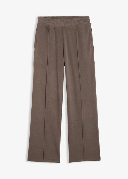 Pantaloni in jersey simil lana