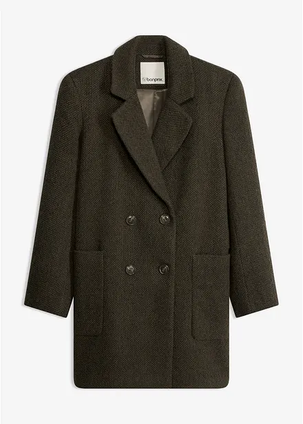 Cappotto corto in simil lana