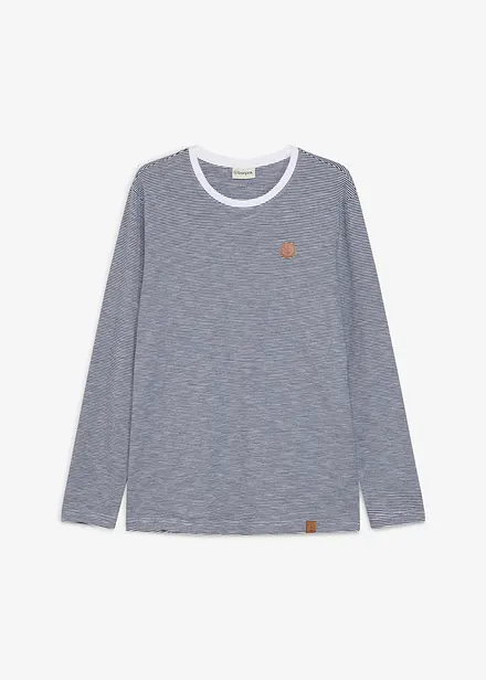 Maglia a maniche lunghe in puro cotone biologico