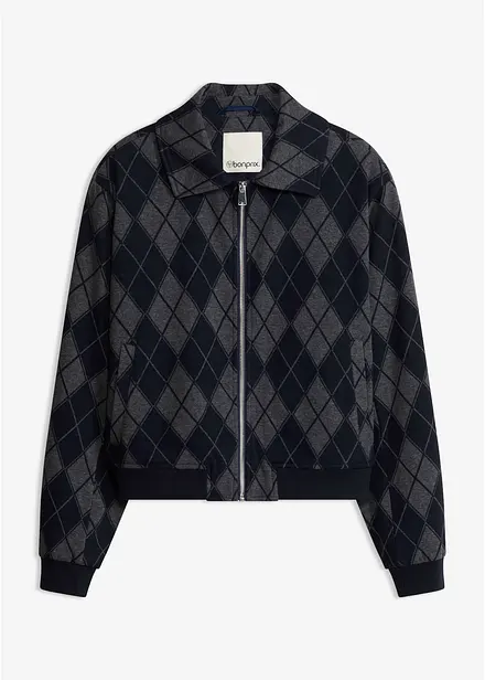 Bomber in simil lana