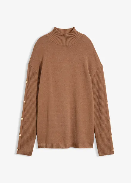 Maglione in filato fine di misto viscosa morbido