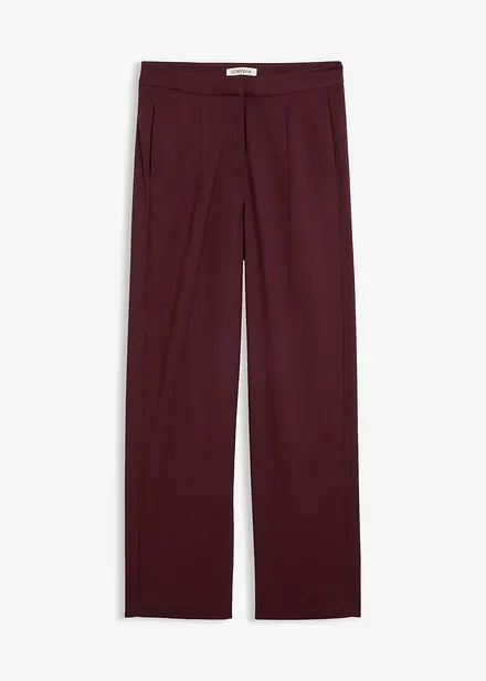 Pantaloni barrel in misto viscosa