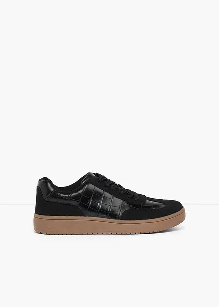 Sneaker con dettagli animalier