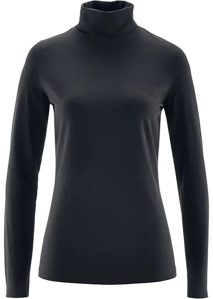 Maglia a maniche lunghe in misto cotone biologico