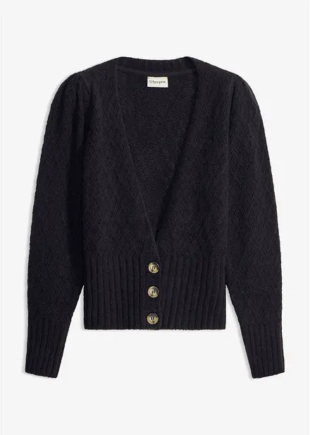 Cardigan in filato fine