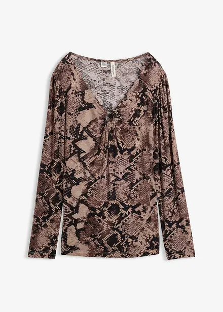 Maglia a maniche lunghe con accessorio