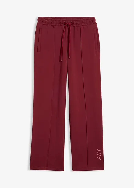 Pantaloni in felpa di misto cotone biologico elasticizzato