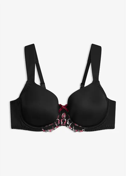 Reggiseno con coppe preformate e spalline imbottite