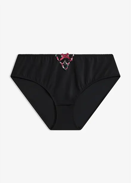 Slip alto con ricami delicati
