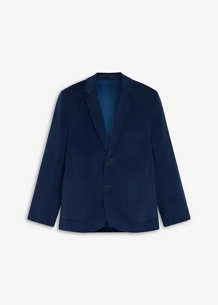 Giacca elegante in velluto a coste elasticizzato, regular fit