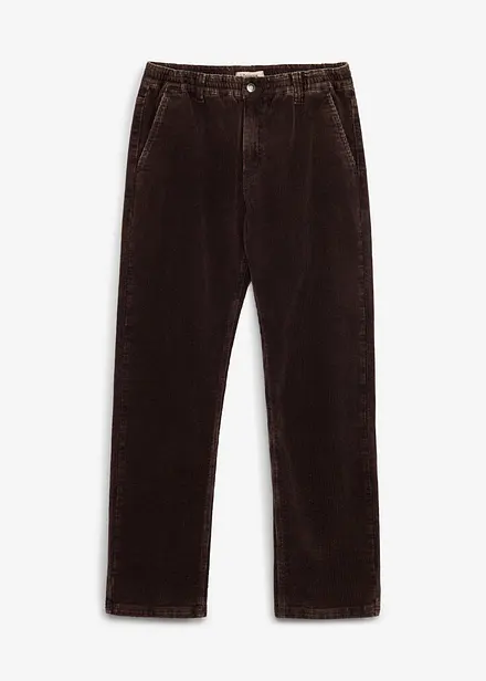 Pantaloni di velluto a coste classic fit, straight
