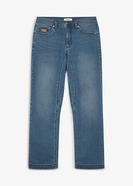 Jeans con cavallo rinforzato classic fit, tapered