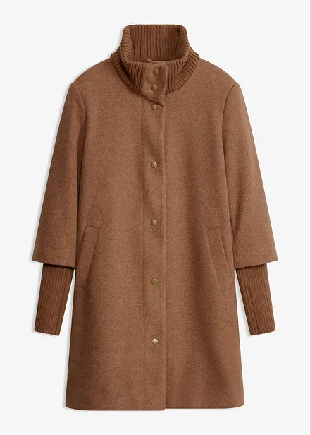 Cappotto corto in simil lana