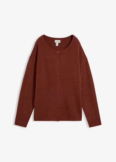 Cardigan in filato fine