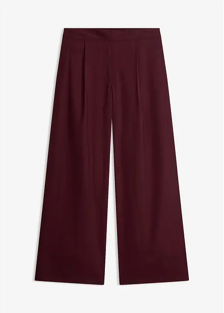 Pantaloni a palazzo in misto viscosa