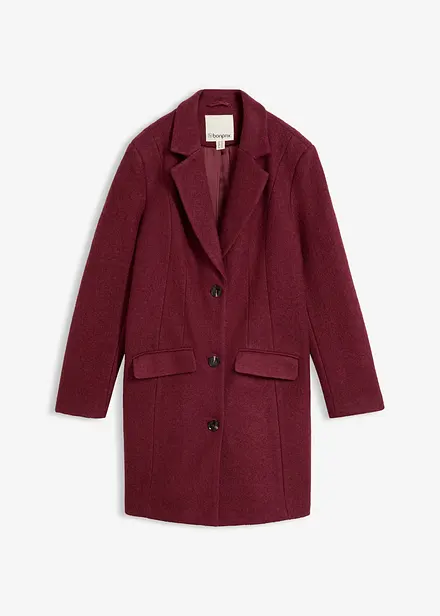 Cappotto in lana cotta