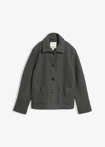 Bomber con lana cotta