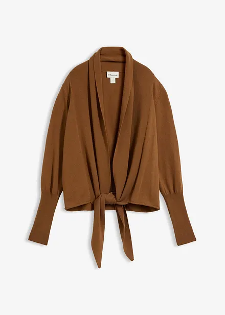 Cardigan in misto lana morbido