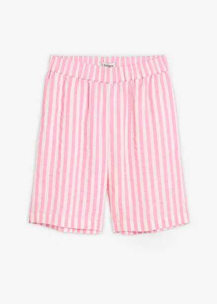 Shorts in mussola di puro cotone