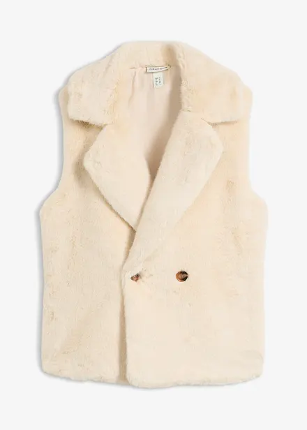 Gilet in pelliccia sintetica