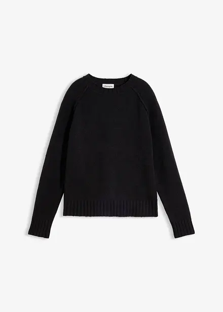 Maglione con maniche raglan