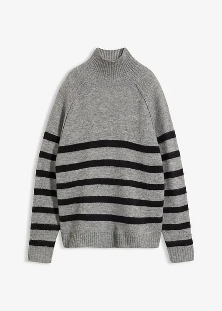 Maglione ampio a collo alto