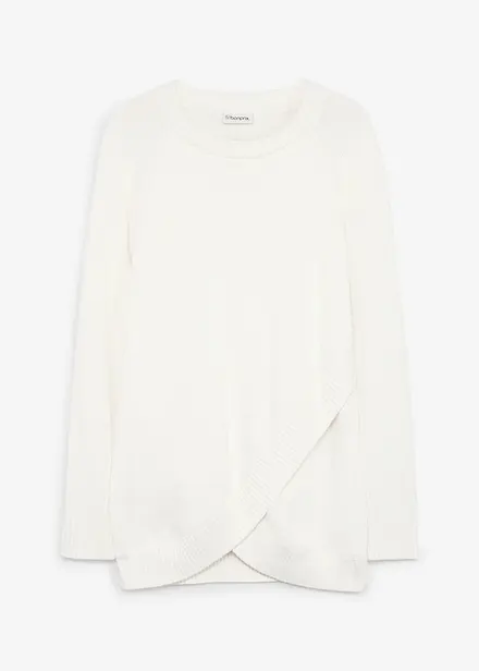 Maglione morbido 2 in 1 per gravidanza e allattamento