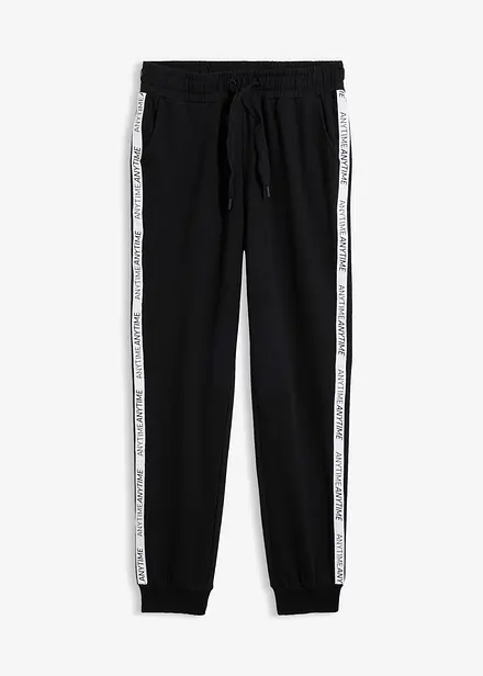 Pantaloni in morbida felpa di misto cotone