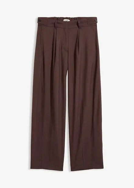 Pantaloni barrel in misto viscosa fluido