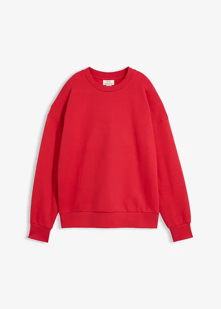 Felpa oversize in puro cotone biologico
