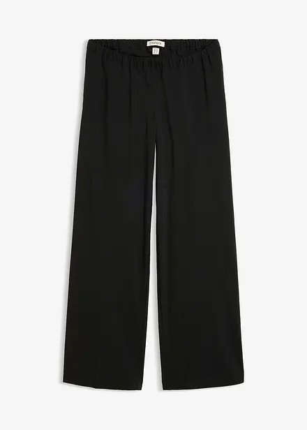 Pantaloni pr&eacute;maman larghi elasticizzati 2 in 1