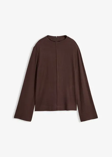 Maglia dolcevita in misto viscosa