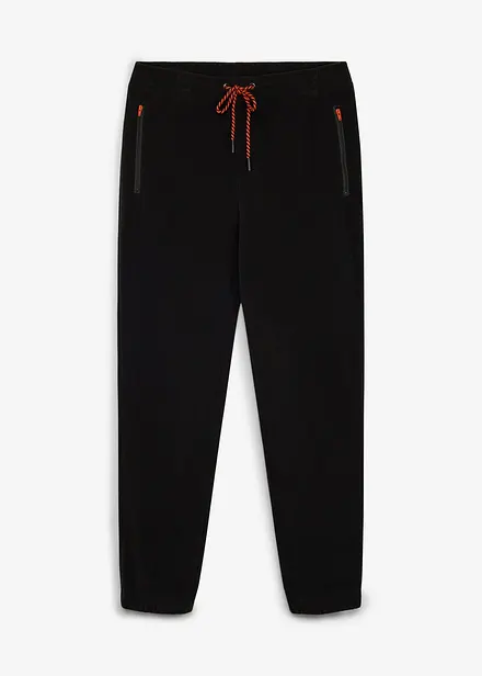 Pantaloni da jogging in pile, regular fit