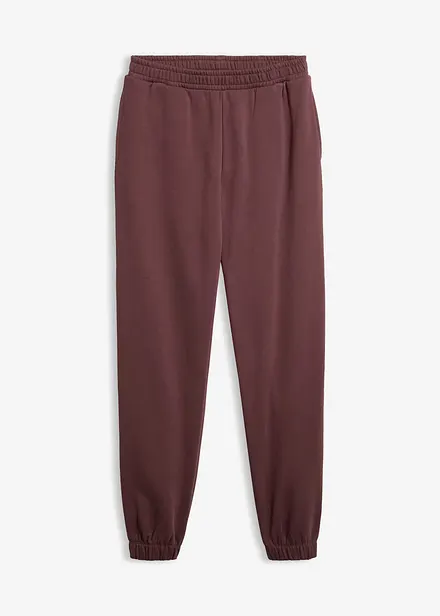 Pantaloni in felpa di puro cotone