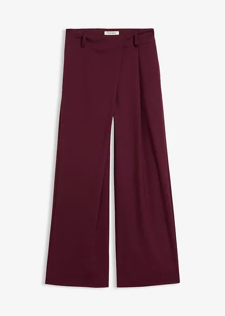 Pantaloni larghi a vita alta