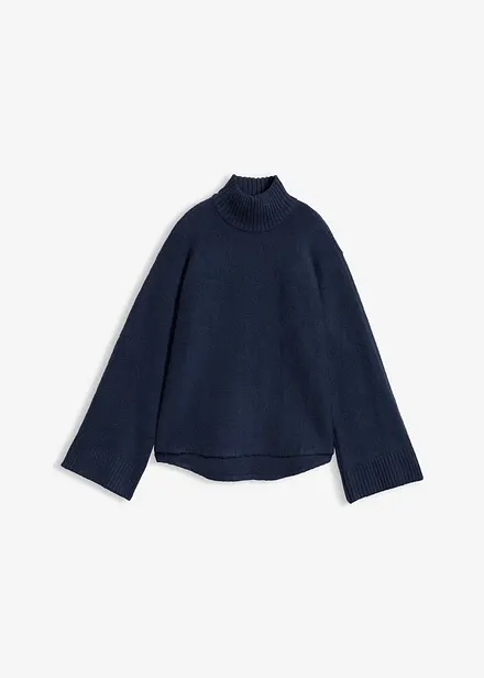 Maglione con collo dritto