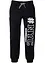 Pantaloni in felpa con stampa, bonprix