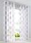 Tenda trasparente con motivi circolari (pacco da 1), bpc living bonprix collection