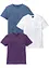 T-shirt con scollo a V (pacco da 3), bonprix