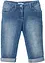 Jeans a pinocchietto, vita media, bonprix