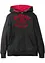 Felpa in puro cotone biologico con cappuccio, bonprix