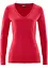 Maglione in filato fine con scollo a V, bonprix