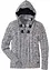 Maglione con cappuccio e cotone, bonprix