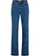 Jeans elasticizzati wide leg a vita alta, bonprix