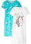 Camicia da notte in puro cotone (pacco da 2), bonprix