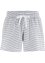 Shorts in felpa a righe, bpc bonprix collection